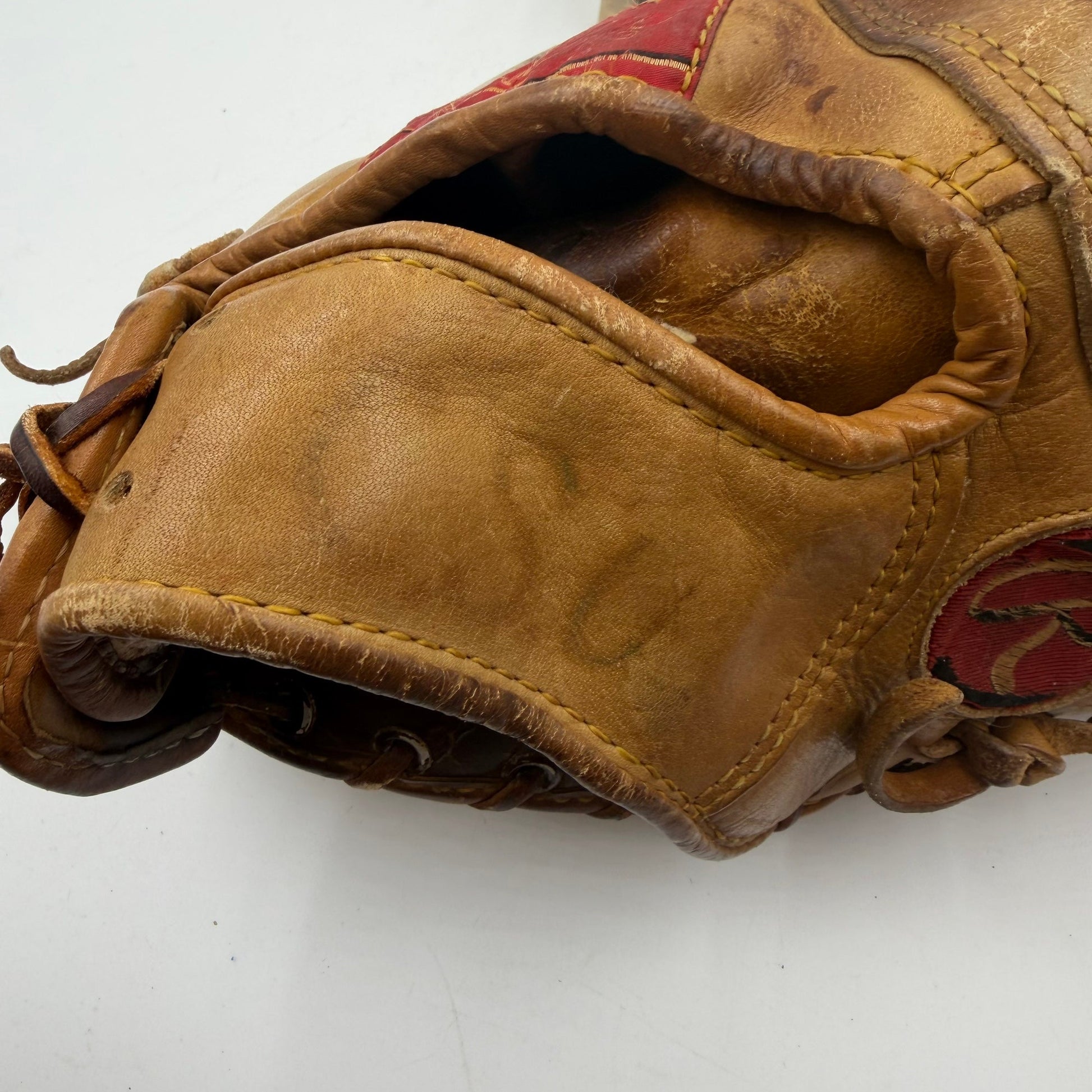 Vintage Rawlings Heart of the Hide DCT 12” First Base Mitt Made in USA Baseball Glove - photo 6