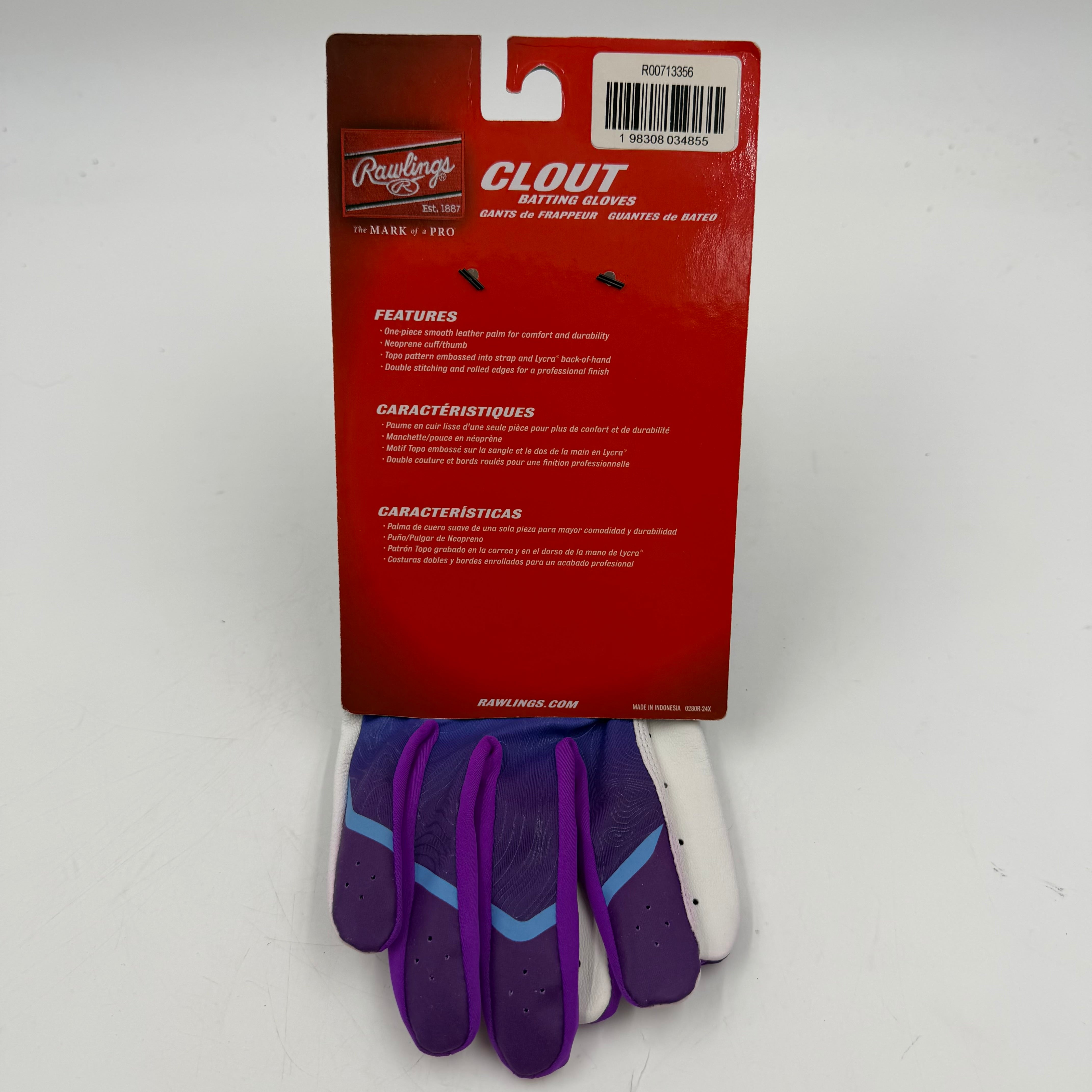 Rawlings Clout Adult Batting Gloves