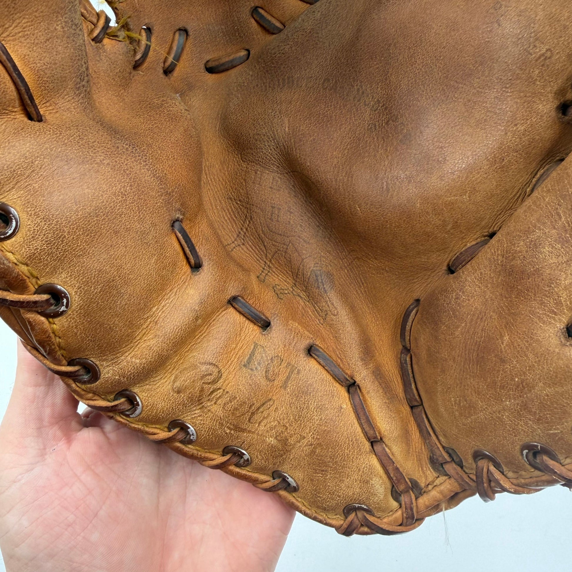 Vintage Rawlings Heart of the Hide DCT 12” First Base Mitt Made in USA Baseball Glove - photo 4