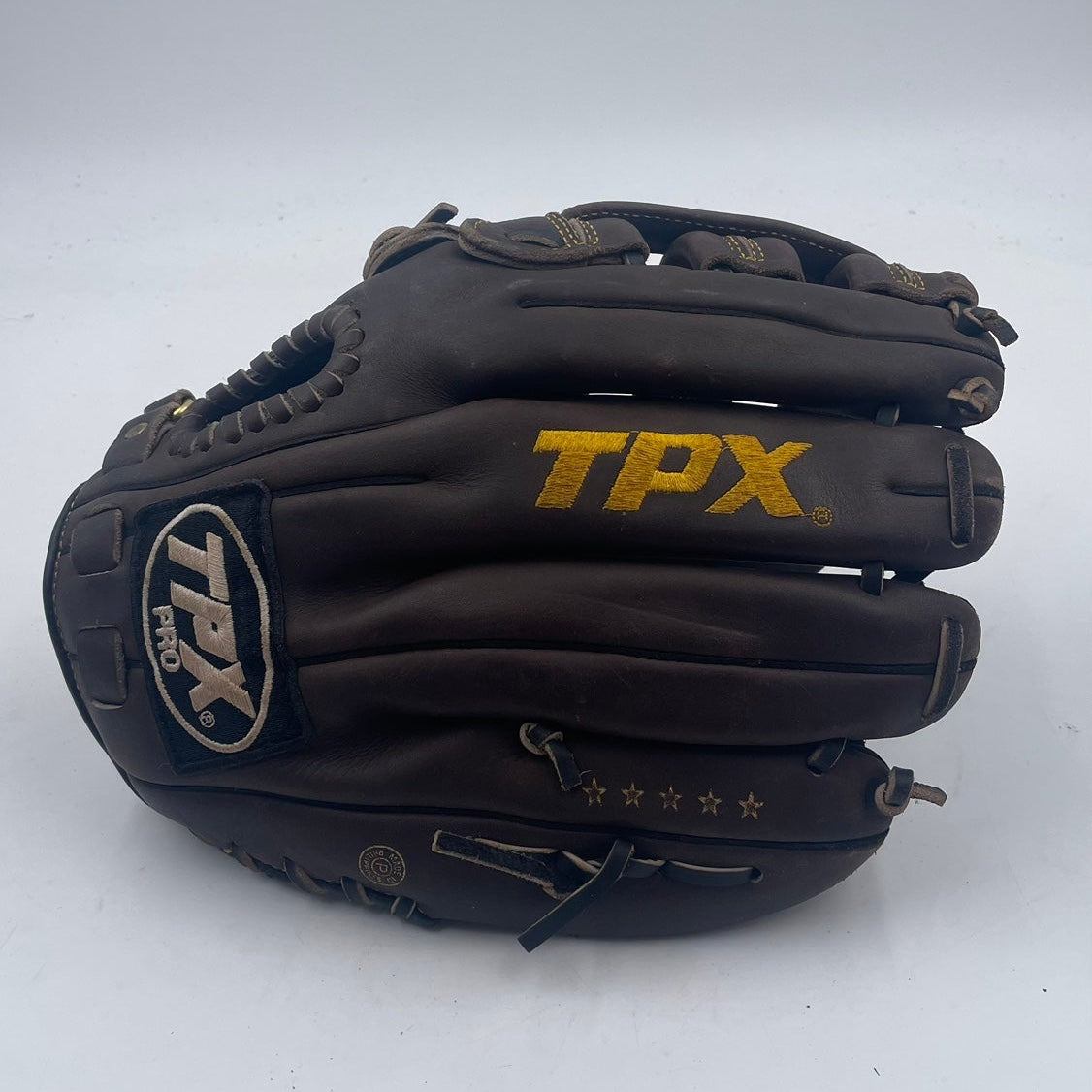 Louisville slugger tpx 12.5 Lefty Outfield Pro Issue Baseball Glove - photo 2