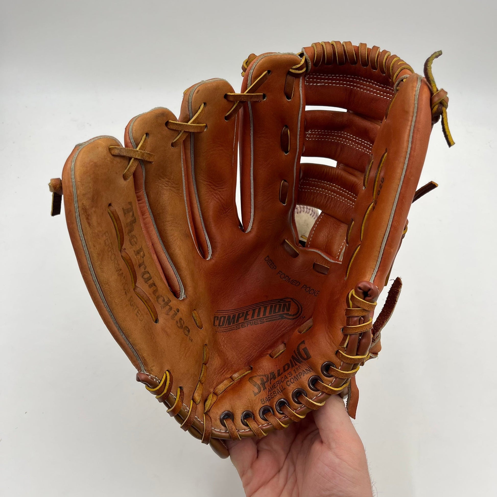 Spalding The Franchise Competition Series 12” Lefty Infield Baseball Glove - photo 3