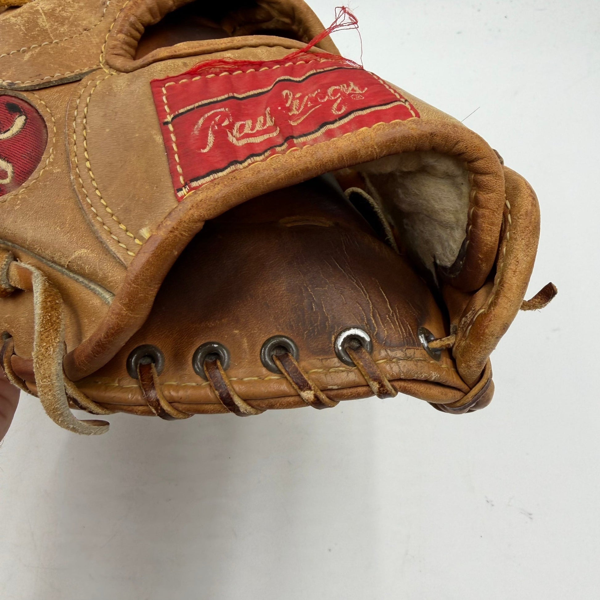 Vintage Rawlings Heart of the Hide HPG 6 11.5 Made in USA Lefty Infield Baseball Glove - photo 4