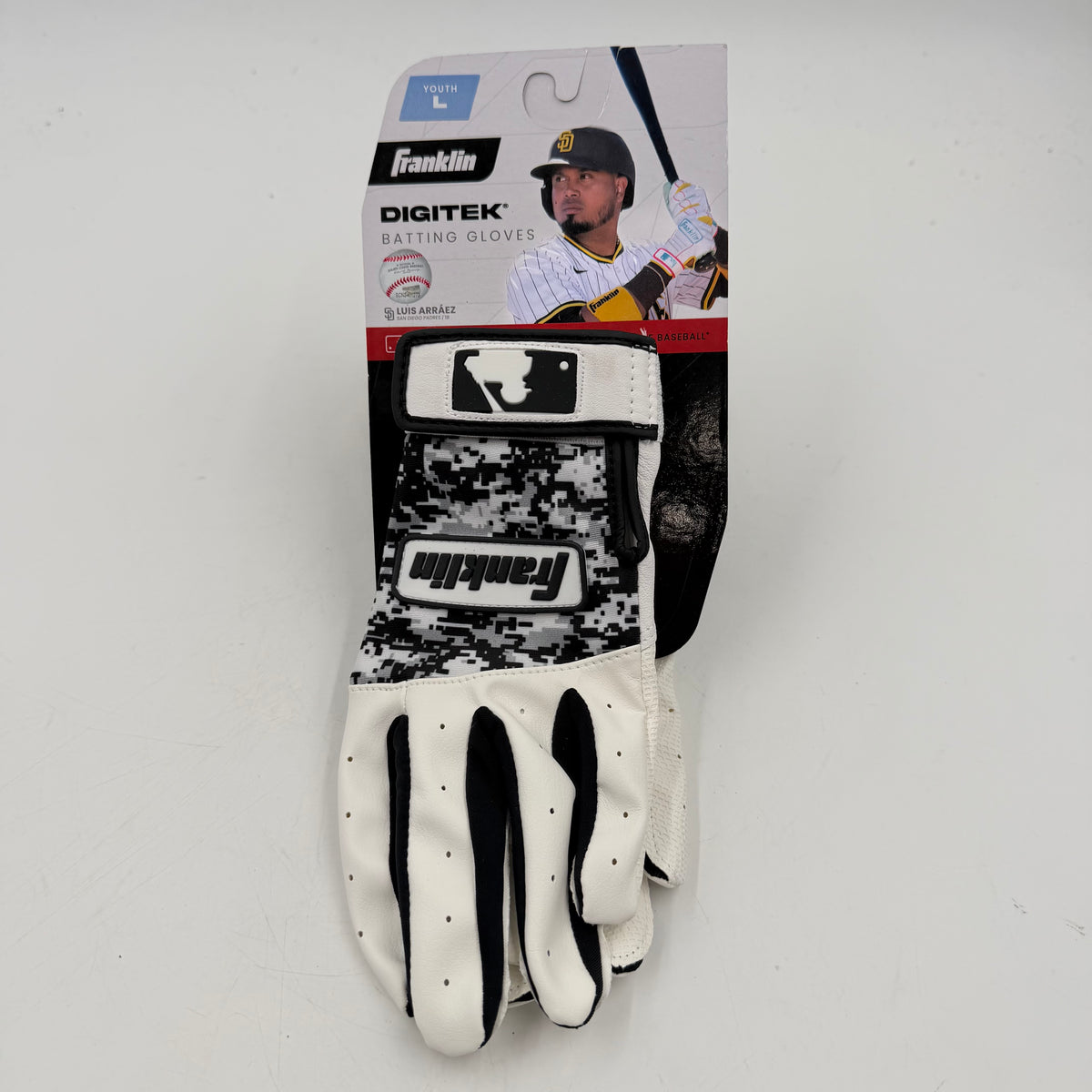 Franklin DIGITEK Youth Large Batting Gloves