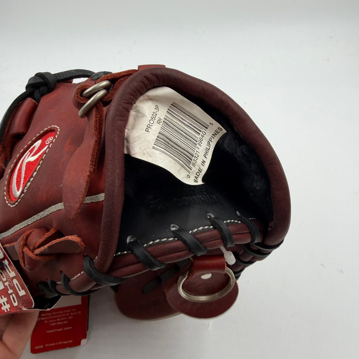 Rawlings Heart of the Hide 12.5 Lefty Outfield Pitchers Baseball Glove - photo 4