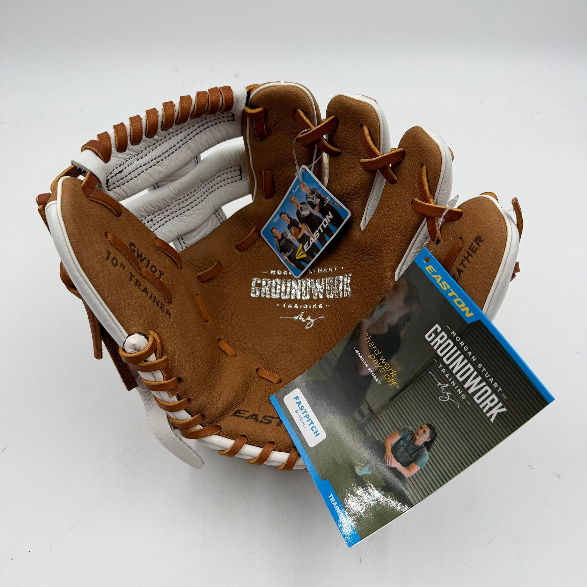 Easton Morgan Stuart Groundwork 10” Infield Training Softball Baseball Glove - photo 3