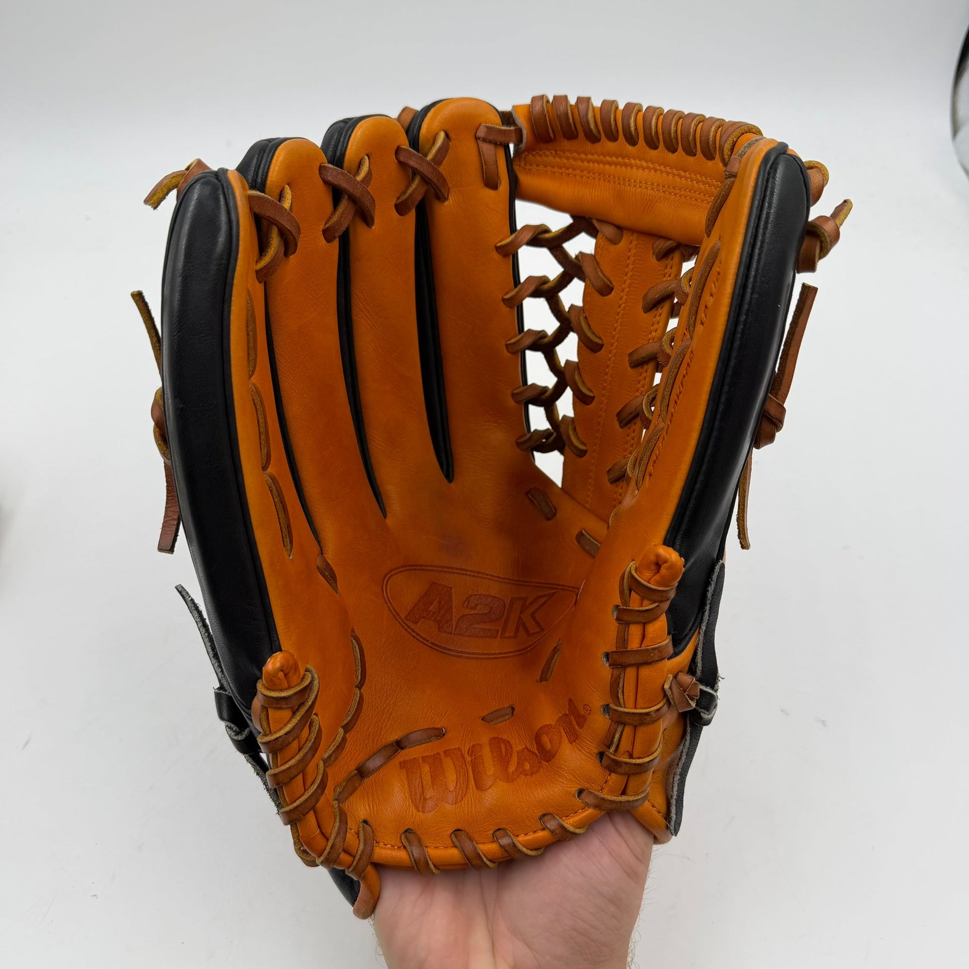 Wilson A2K KP92 12.5 Lefty Outfield Baseball Glove - photo 3