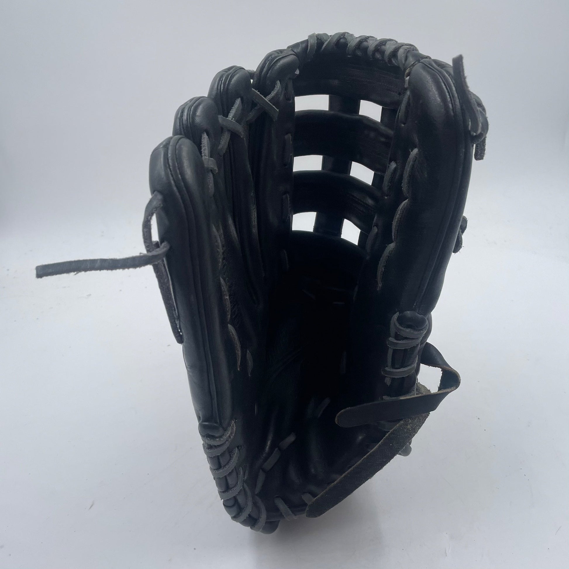 Nike Pro Gold Tradition 13” Lefty Outfield Miami College Issue Baseball Glove - photo 3