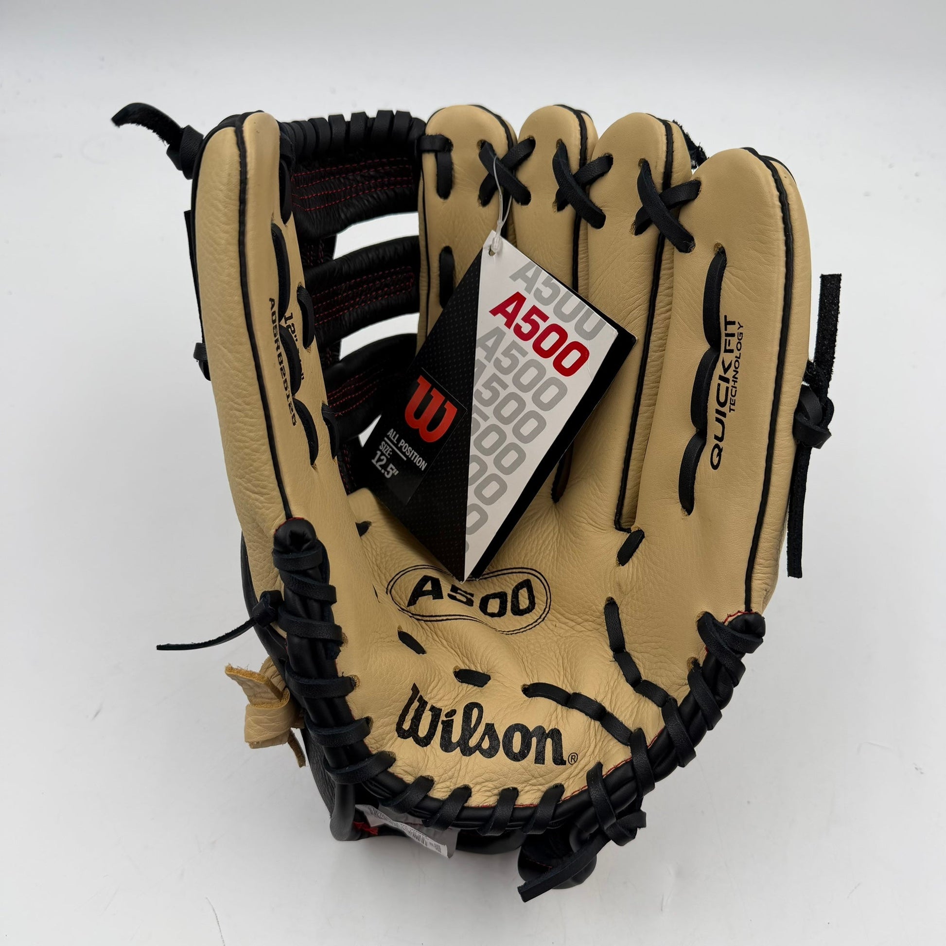 Wilson A500 12.5 Outfield Baseball Glove - photo 3