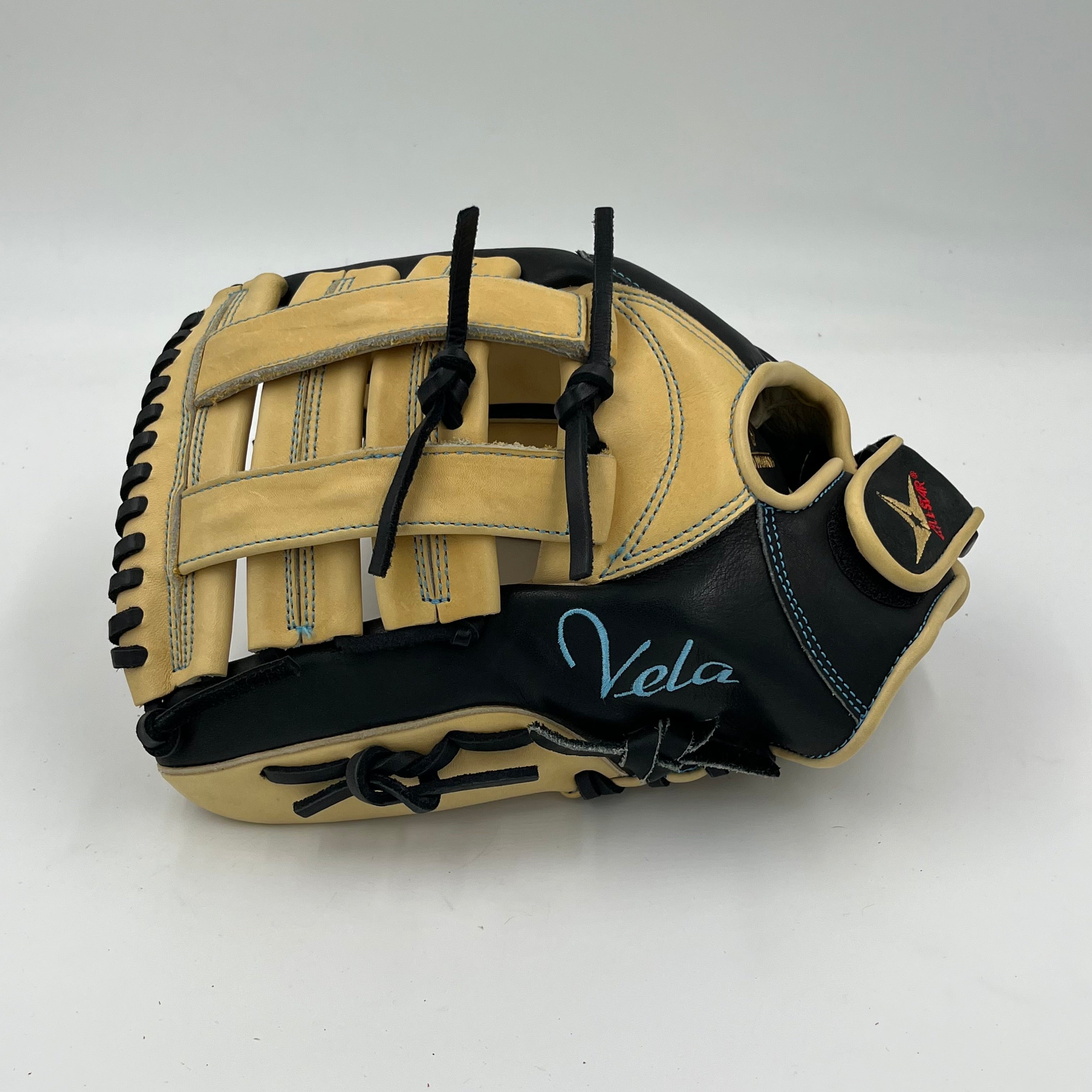 All Star Vela 12.5 Lefty Outfield Softball Baseball Glove