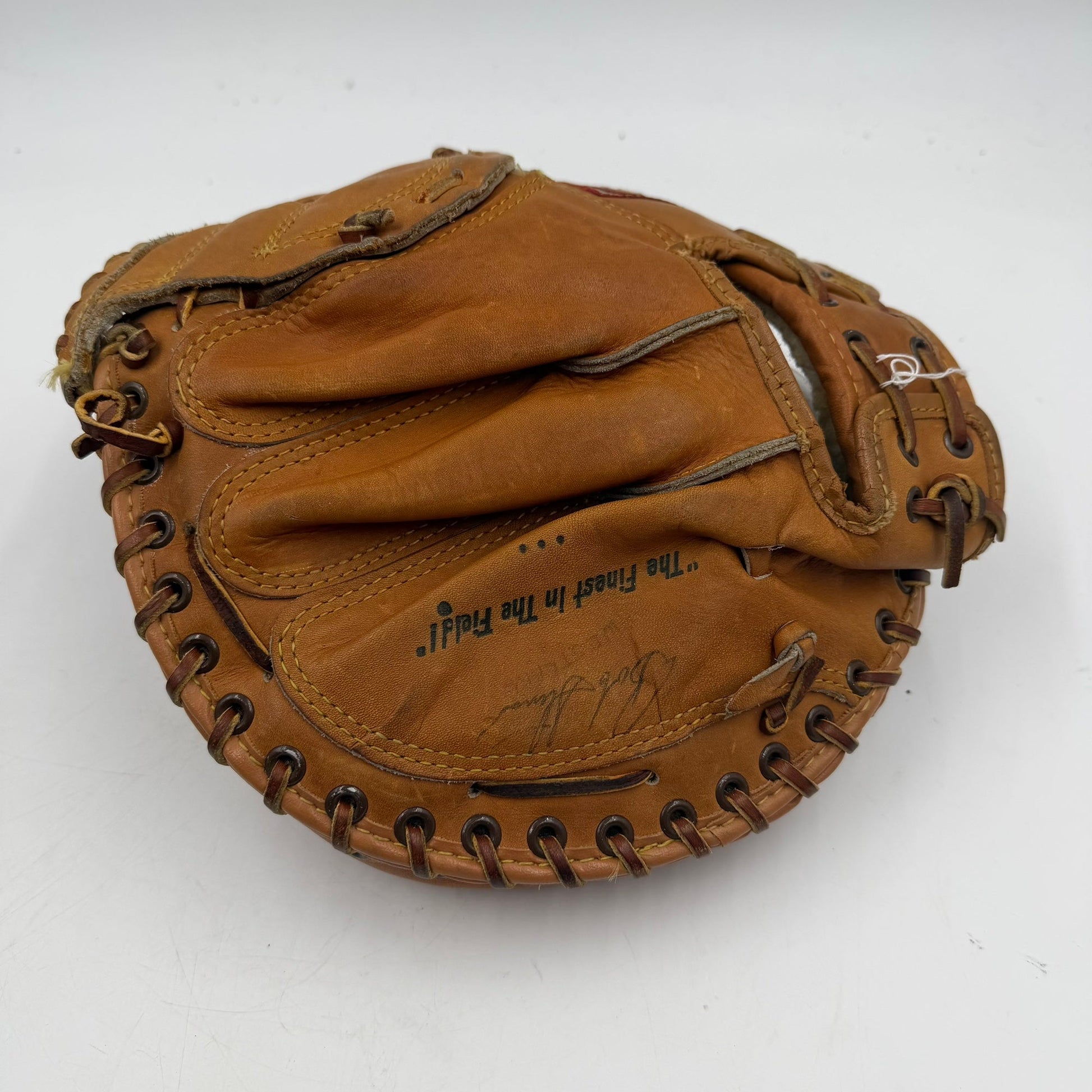 Vintage Rawlings DB 35 Steve Yeager Made In USA Catchers Mitt Baseball Glove - photo 2