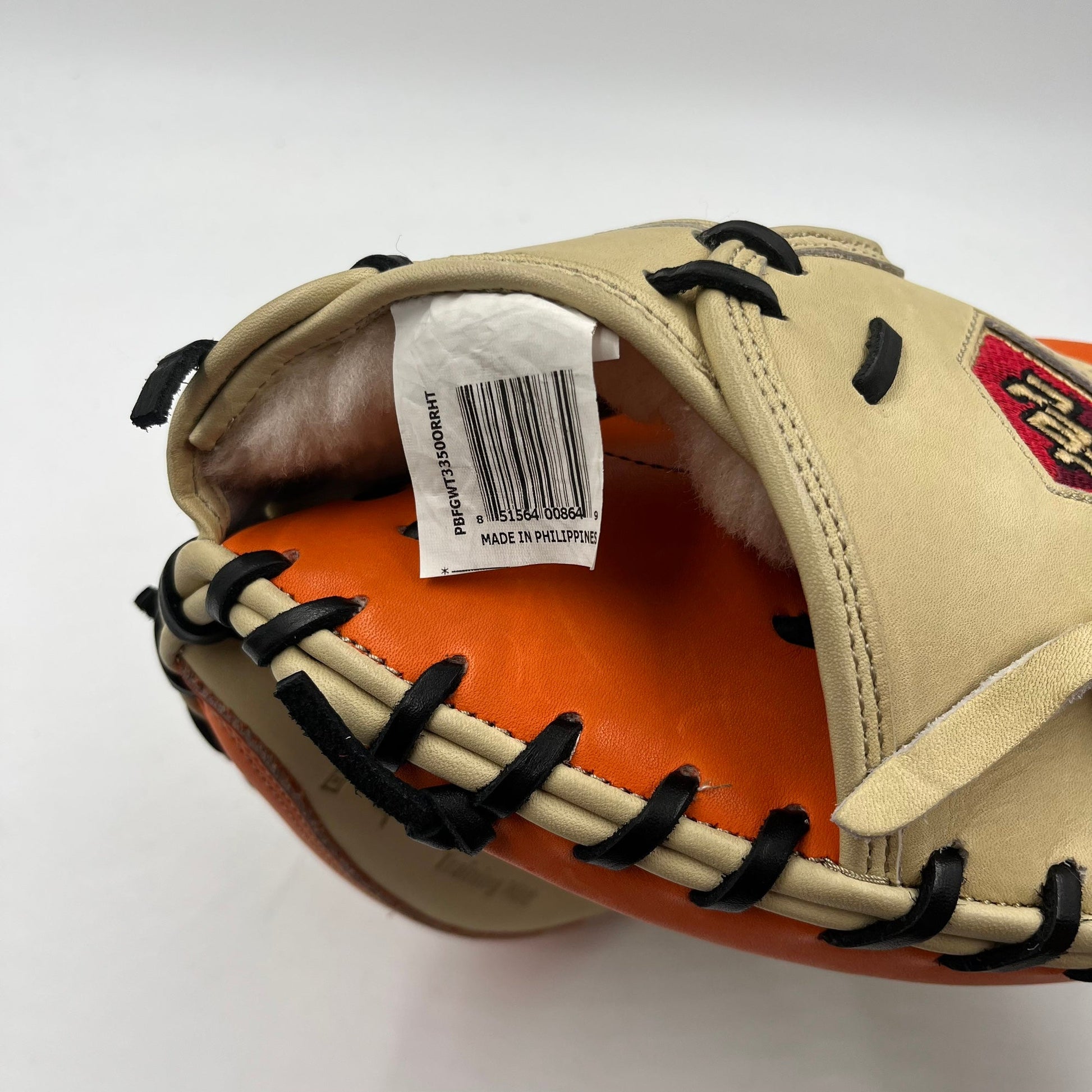 PBPro 33.5 Weighted Catchers Mitt Training Baseball Glove - photo 4