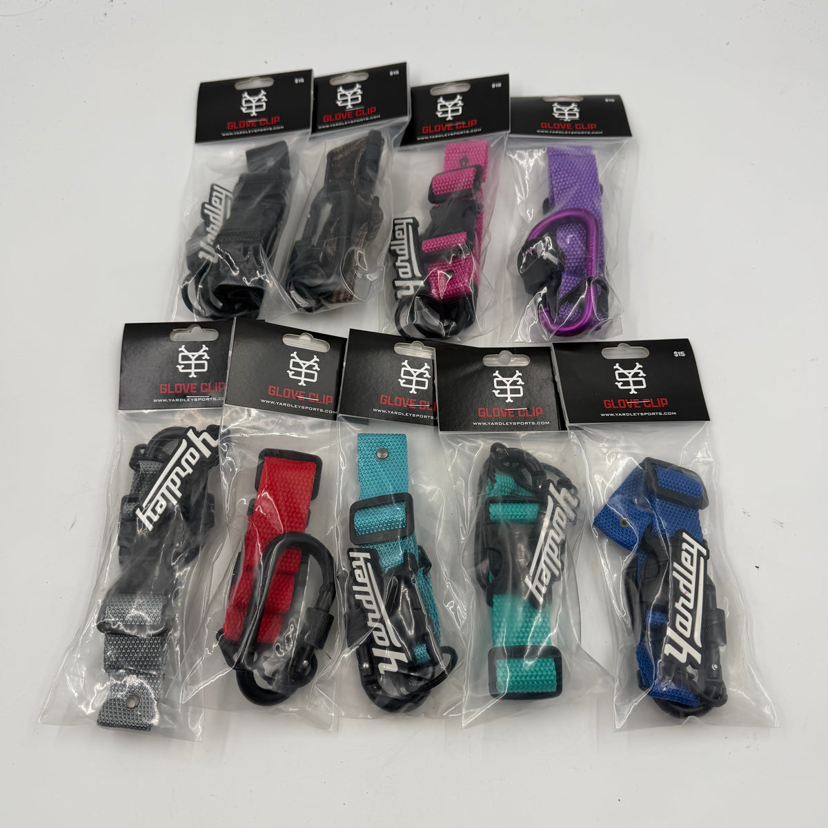 Yardley Sports Glove Bag Clips