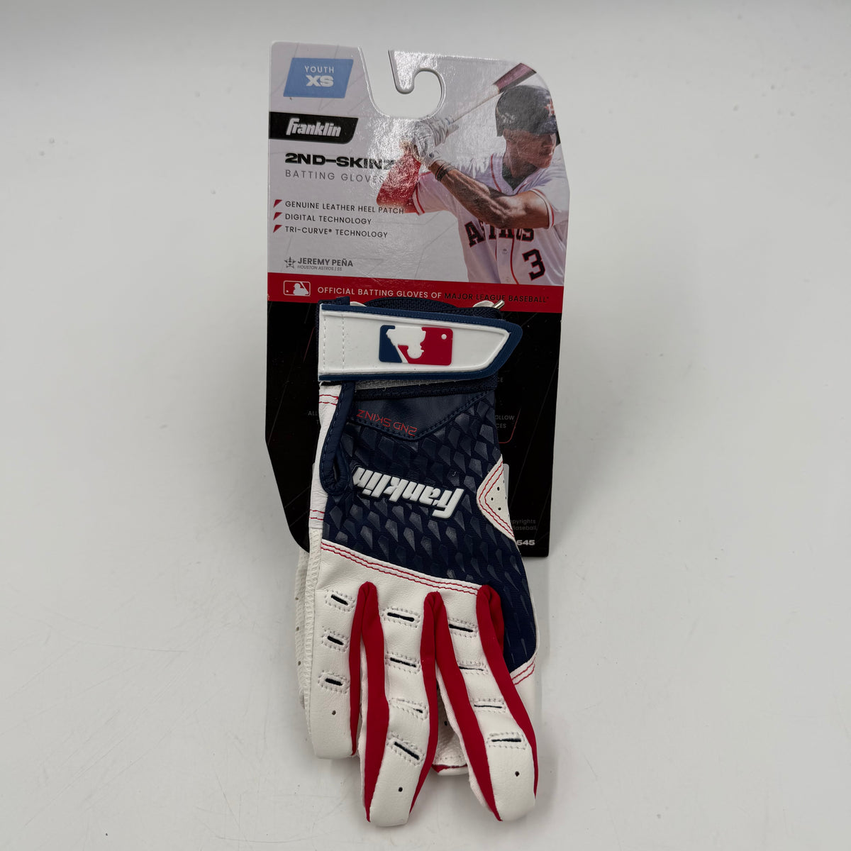 Franklin 2ND-SKINZ Youth XS Batting Gloves