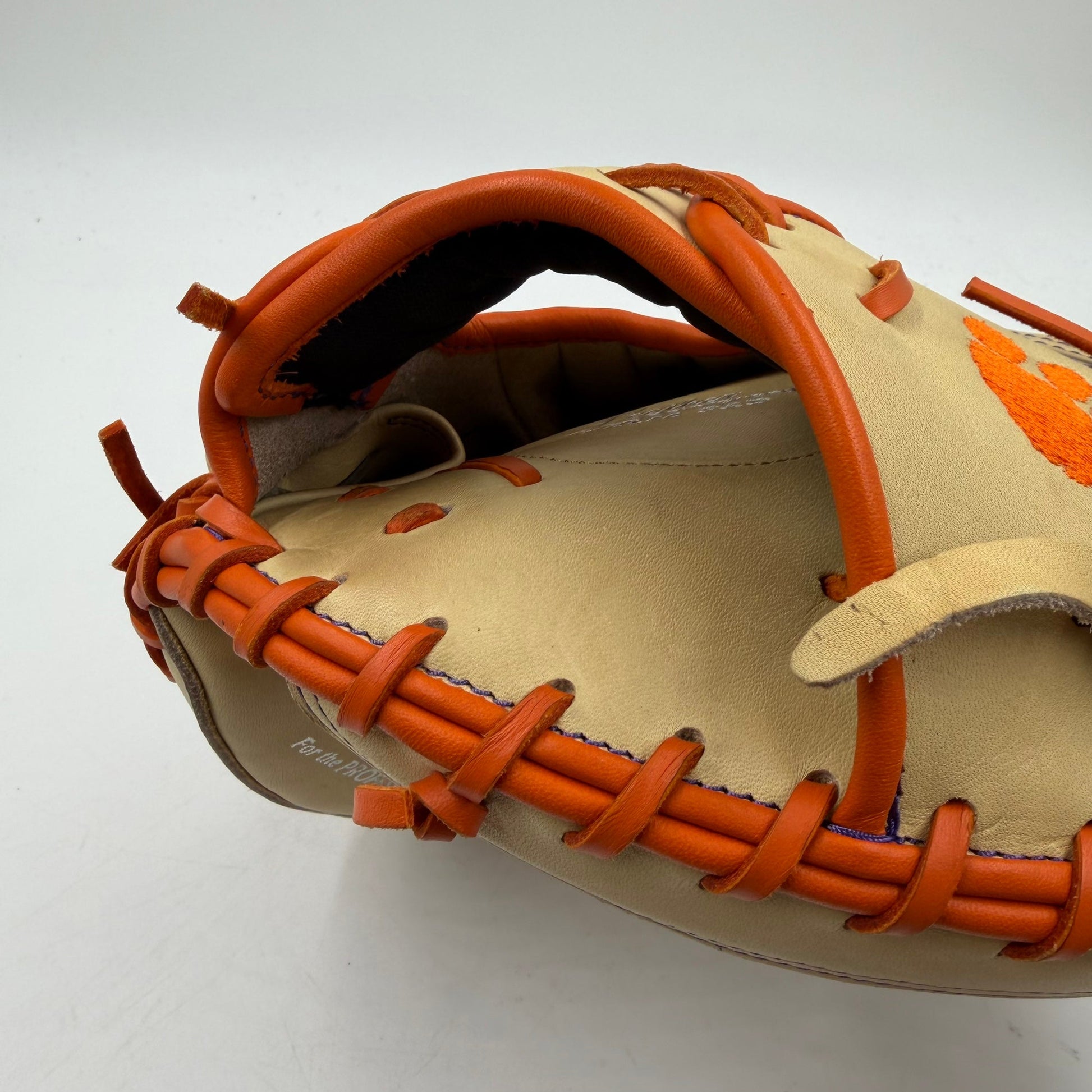 Rawlings Heart of the Hide 34” Clemson Tigers College Issue Catchers Mitt Baseball Glove - photo 4