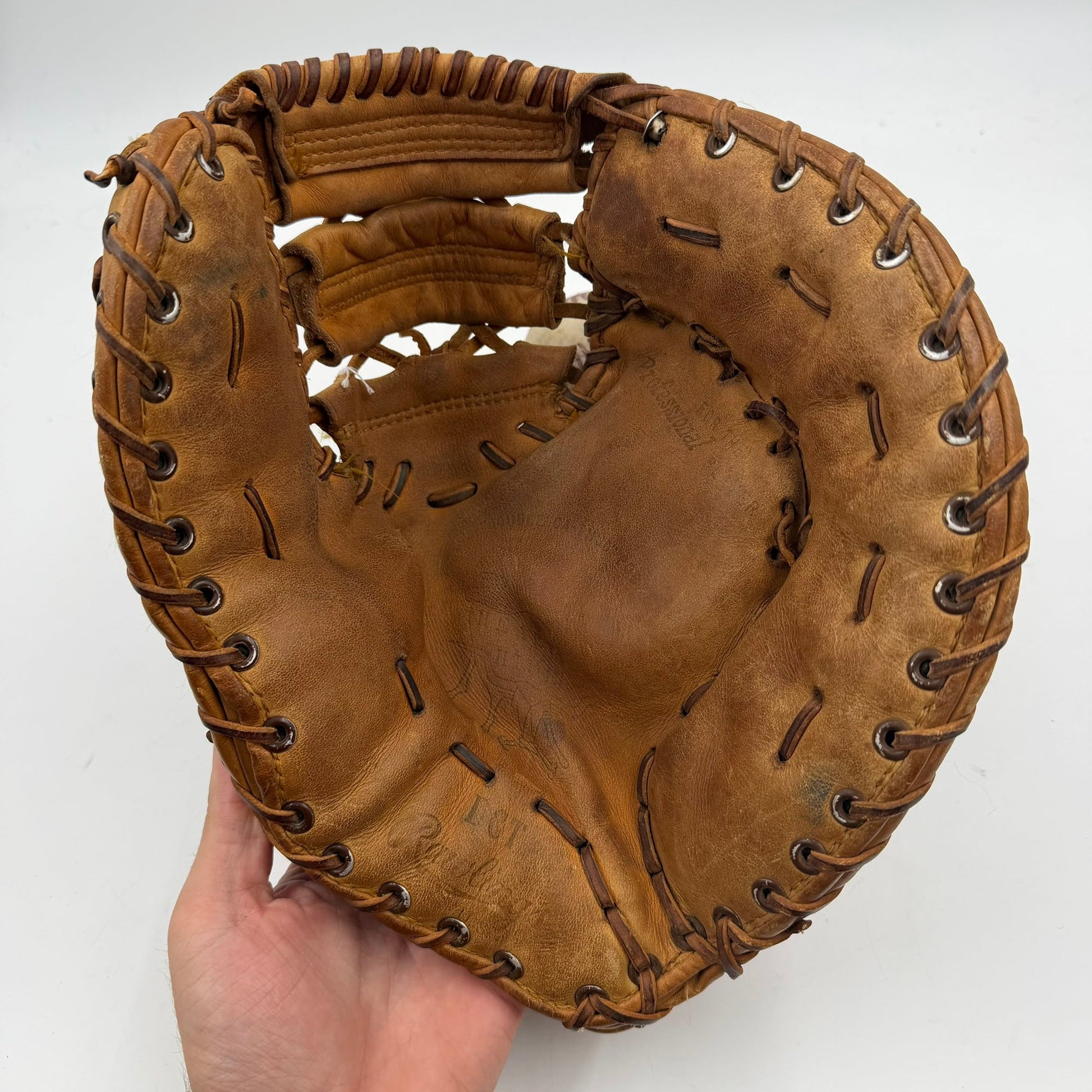 Vintage Rawlings Heart of the Hide DCT 12” First Base Mitt Made in USA Baseball Glove - photo 3
