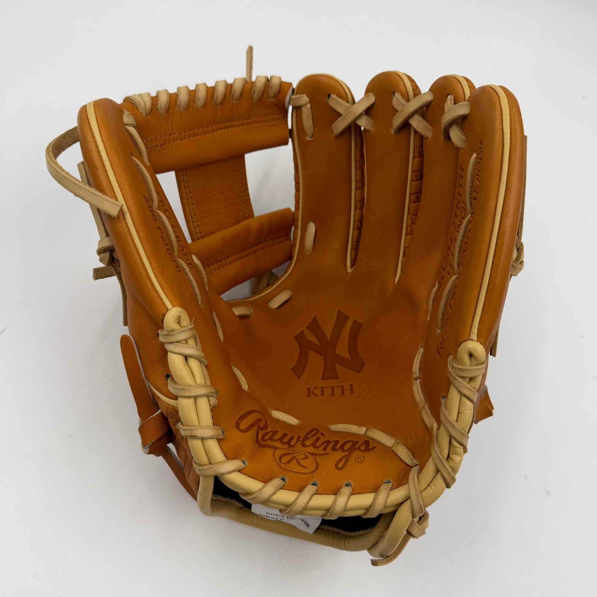 Rawlings Heart of the Hide X Kith NY Yankees 11.5 Infield Baseball Glove - photo 3
