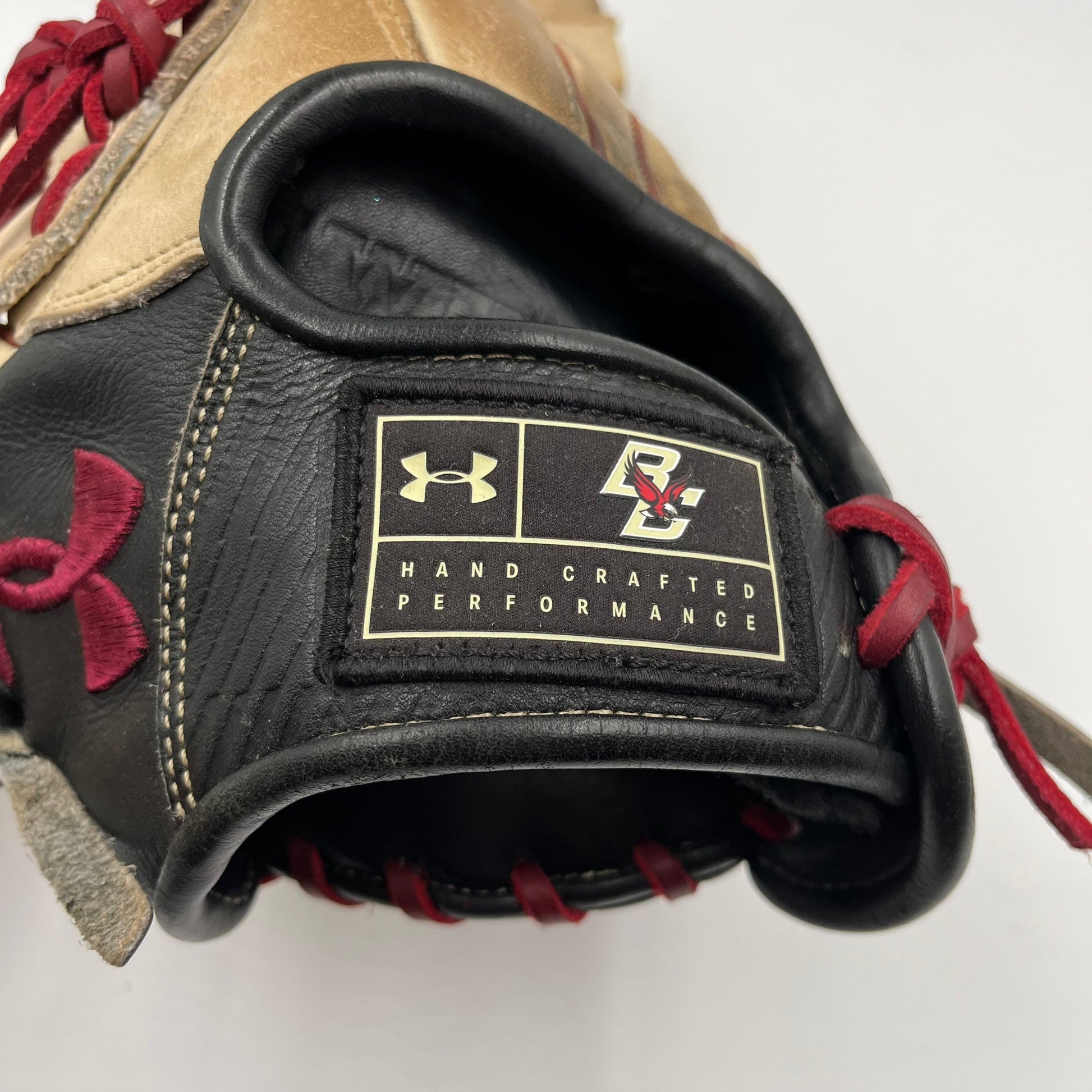 Under Armor Flawless Series 12” Boston College Team Issue Lefty Pitchers Infield Baseball Glove - photo 5